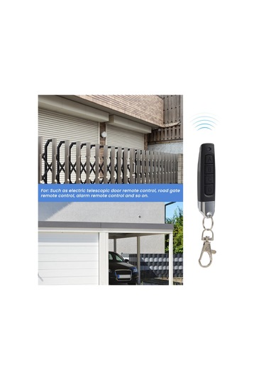 Anjiexun 433mhz Uzaktan Kumandalı Garaj Kapısı Açacağı Araba Anahtarı 2 Adet A