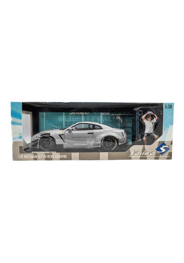 1:18 Solido 2024 Nissan Gtr R35 Liberty Walk Edition With Wataru Kato Figurine