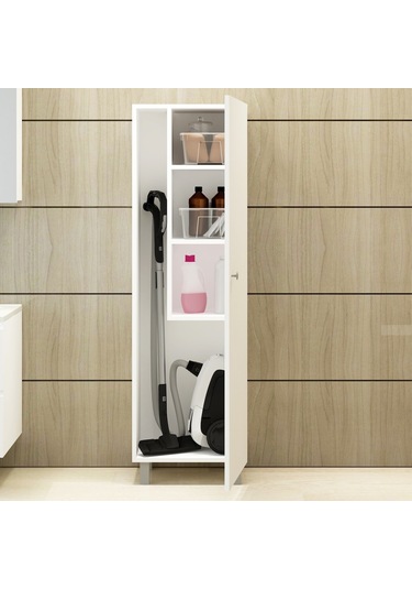 Pari Vileda Dolabı Beyaz