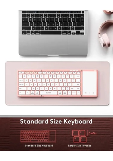 Samsers Touchpadli Katlanabilir Bluetooth Klavye