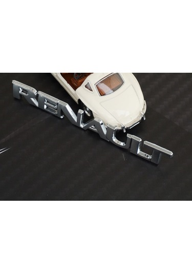 Renault Bagaj 3M 3D Krom Abs Logo Amblem