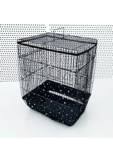 Shineyee Kuş Kafesi Sıçramaya Dayanıklı Kapak, Kuş Kafesi Sıçramaya Dayanıklı Ağ, Toz Ve Tüy Geçirmez Toz, Sinek Ve Böcek Geçirmez Kapak, Papağan Kaf-47