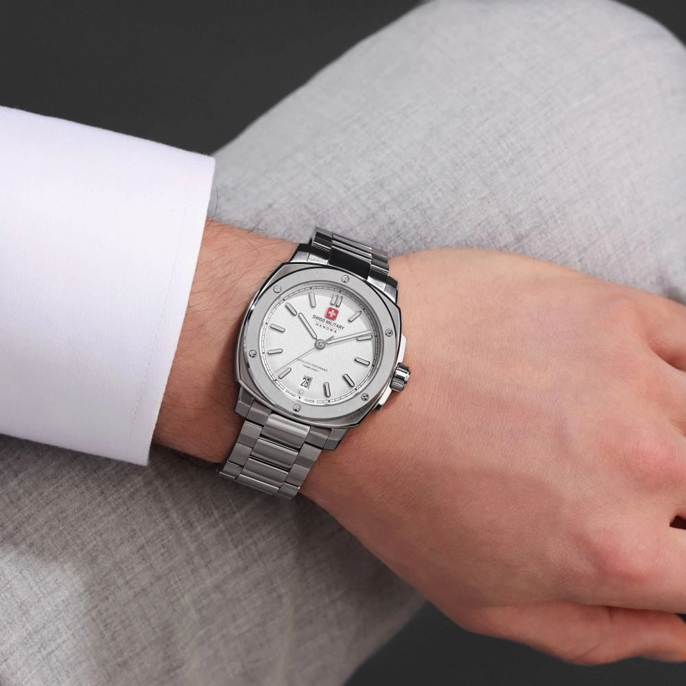 Swiss Military Smwgh0006503 Kol Saati Metalik