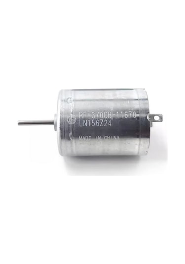 RF-370CB-11670 DC Motor DC 24V 6000Rpm Metal Fırçalı Elektrik Motoru Oyuncak RC Araba Su Motoru