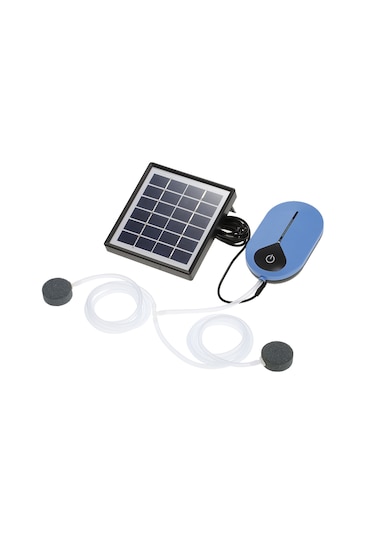 Lemestar Güneş Enerjili Akvaryum Oksijen Pompası - 3600mah Pil İle Uzun Süreli Çalışma