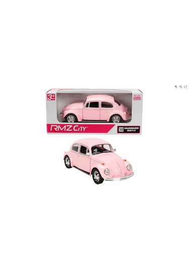 1:32 Rmz City Pembe Serisi Die Cast Model Araba - Volkswagen Beetle