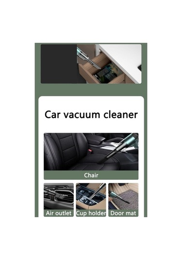 Maoyaya Tcherchi 120000pa Kablosuz Robot Süpürge, Otomobil Elektrikli Taşınabilir