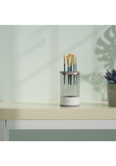 Youmaxe Elektrikli Makyaj Fırçası Temizleyici Makinesi Güzellik