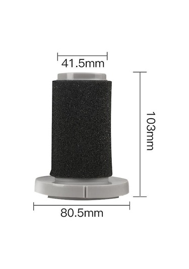 Deerma Dx700 Dx700s Elektrikli Süpürge İçin Yedek Filtre - Yıkanabilir Hepa Filtre