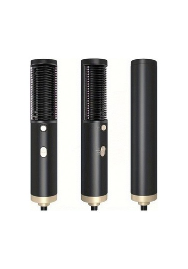 Venturemart Saç Düzleştirici Fırçası, Nano Isıtıcı Dişlere Sahip Tüm Saç Tiplerine Uygun Megawise Saç D