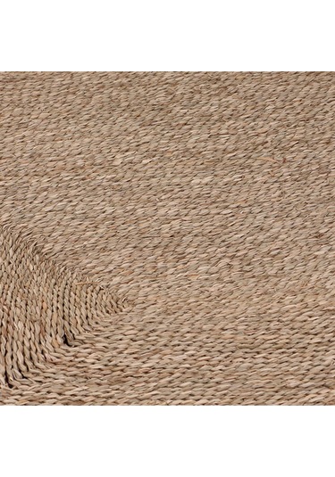 Dekoratif 150x120 Cm. Deniz Sazı Halı & Duvar Dekoru Bej