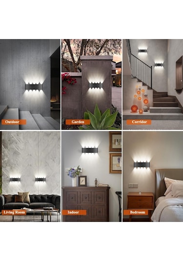 Led Duvar Lambası 4w 6w 8w Duvar Işıkları İç Aydınlatma Aplik Lamba Ac85-265v Yatak Odası Oturma Odası Merdiven Ev Aplik 55818767 Beyaz