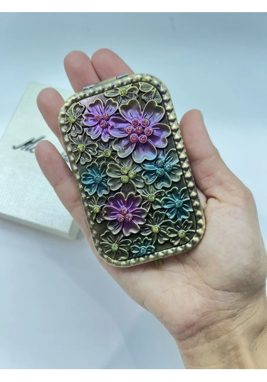 Mama Karma Cep Aynası Katlanabilir Hediye 303162564 Altın Rengi