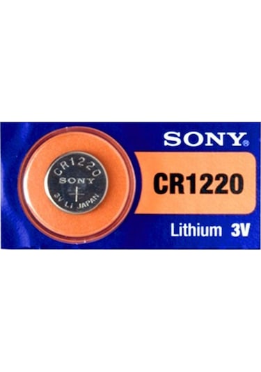 Sony CR1220 3V Lityum Düğme Pil