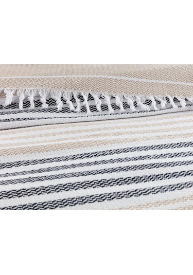 Madame Coco Sheryl Tek Kişilik Yatak Örtüsü 1kyotk0453tek Kişilik-bej/lacivert