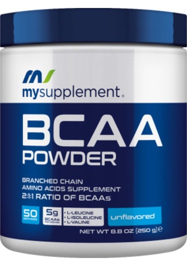 Amino Asit Bcaa Aromasız 250 Gr - 50 Servis