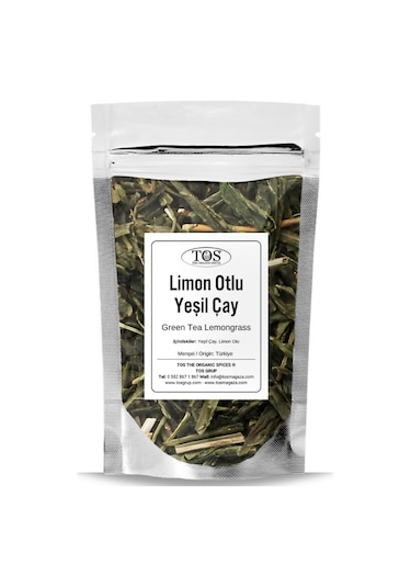 Tos The Organic Spices Yeşil Çay Limon Otu 40 G