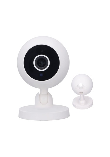 Geeroyoo Ev Güvenlik Kamerası 1080p Hd 2mp - 360 Dönüşlü Wifi İzleme, Hareket Algılama, İki Yönlü Ses, İnfrafed Gece Görüşü, 128g Tf Kart Desteği