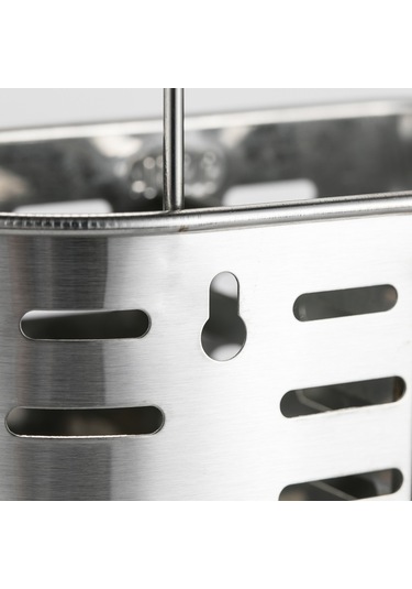 Mufunye 304 Paslanmaz Çelik Mutfak Gereçleri Depolama Rafı - Çubuk, Bıçak, Kaşık Kurutma Ve Organize Etme Aleti S-0081 Diğer