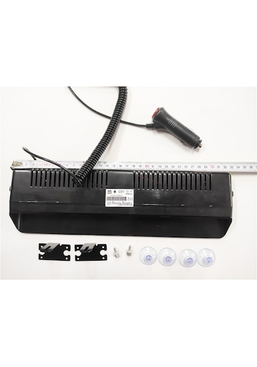 Cam Vantuzlu Kırmızı Mavi Flaşlı Çakar Lamba Çakmaklıklı 12 Volt