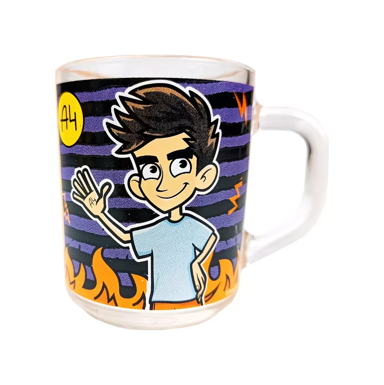 Nd Plej Çocuklar İçin Cam Çay Kupası 230 Ml Vlad A4 Challenge 182341803 Turuncu