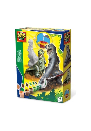 Ses Creative Kalıba Dök Ve Boya -  T-rex