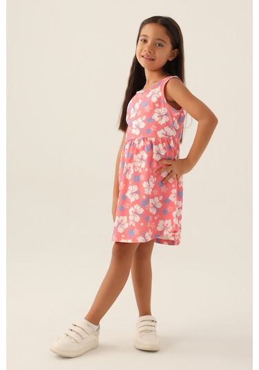 Rolypoly Kız Çocuk Pembe Elbise 5274-48416 Pembe