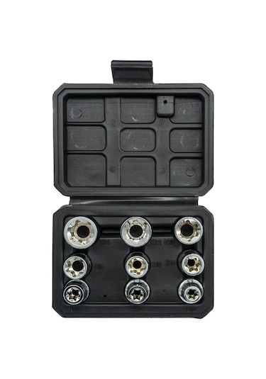 5547 1/2" Torx Lokma Anahtar Seti 9 Parça