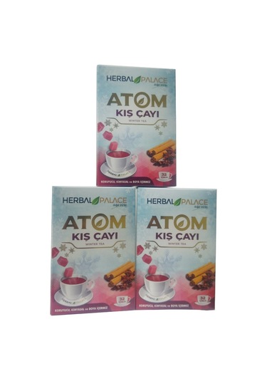 Herbal Palace Atom Kış Çayı 150 G 3'Lü Fırsat Paketi