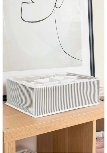 12 Bölmeli Çekmece Düzenleyici Desenli