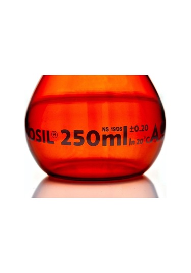 Cam Balon Joje 250 Ml - Amber - Plastik Tıpalı