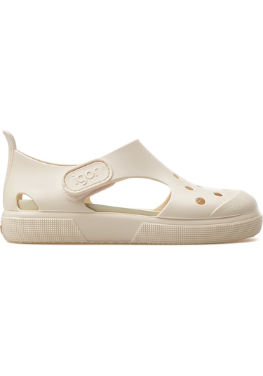 Surfı Unısex Kaymaz Taban Çocuk Günlük Sandalet 25y S10343 Fil Dişi Fil Dişi