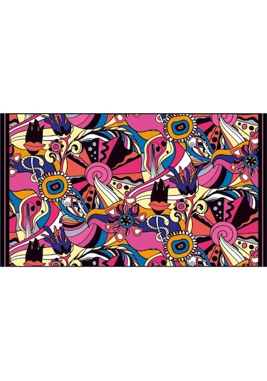 Tarzını Seç Pareo Karma Desenli 150x95 Cm Çok Renkli