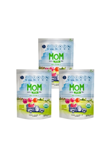 Mom Organik Lolipop 3 x 10'lu Paket