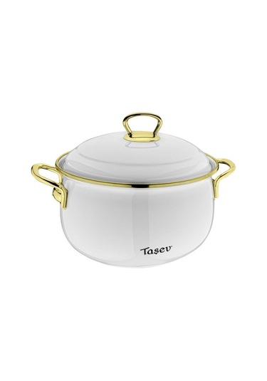 Taşev Sultan Tencere 20 Cn Beyaz