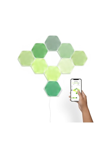 Nanoleaf Canvas 9 Panel Altıgen Akıllı Led Aydınlatma