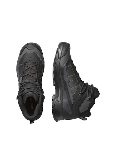 Salomon X Ultra 5 Mıd Gore-tex Black/asphalt/castlerock Erk Bot L47754200 Siyah