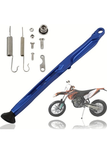 Dream011 Ktm Ve Gasgas Motocross İçin Cnc İşlemeli Mavi Dayanak Seti - Pas Önleyici Kaplama