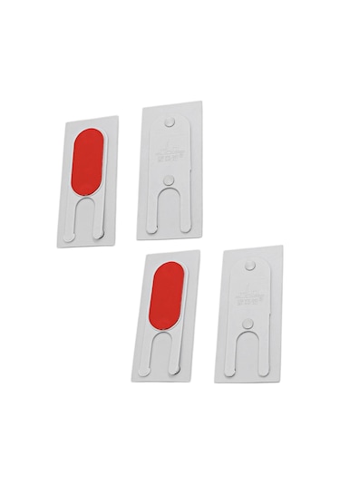 Suntek Sürgülü Kapı Pencere Için 4 Parça Rüzgar Açık-gri