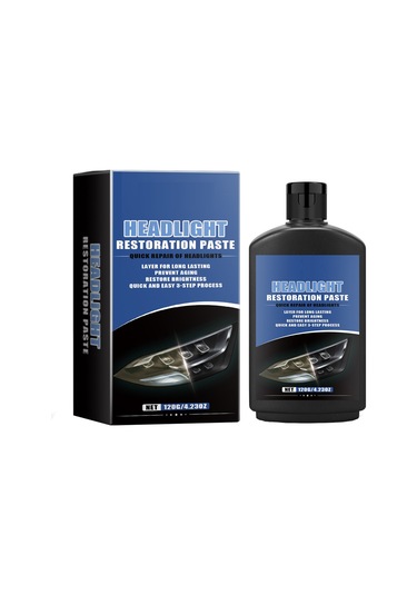 Araba Far Bakım Kremi, Çıkarma, Parlatma, Temizleme, Sararma, Cilalama, Yenileme, Araba Far Bakımı 120g,jwcwsq