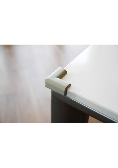 Portakal Safety Kauçuk Köşe Koruyucu-Gri (4 Adet) Çok Renkli