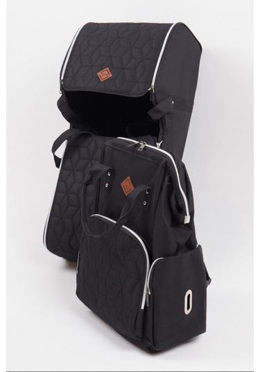 Bebek Taşıma Seti Portbebe & Anne Bebek Bakım Çantası Siyah