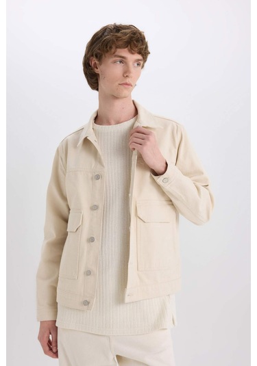 DeFacto %100 Pamuk Slim Fit Dar Kesim Düğmeli Cepli Mevsimlik Baharlık Jean Ceket B8155AX25SPBG700 DeFacto %100 Pamuk Slim Fit Dar Kesim Düğmeli Cepli Mevsimlik Baharlık Jean Ceket B8155AX25SPBG700