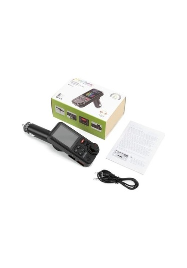 Moly Xiaoguang 1.8 İnç Kablosuz Bluetooth Fm Verici Aux, Qc3.0, Şarj Edilen Tizli Sesli Araç Ürünü