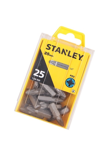 Stanley 1-68-949 Pz2 25 Mm Yıldız Bits Uç - 25'li