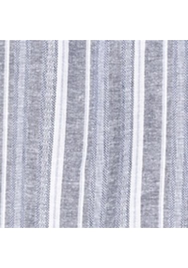 Colin's Colins Normal Kesim Shirt Yaka Çizgili Mavi Erkek Kısa Kol Gömlek Cl1069252 Cl1069252 Q1.v1 Inv İndigo