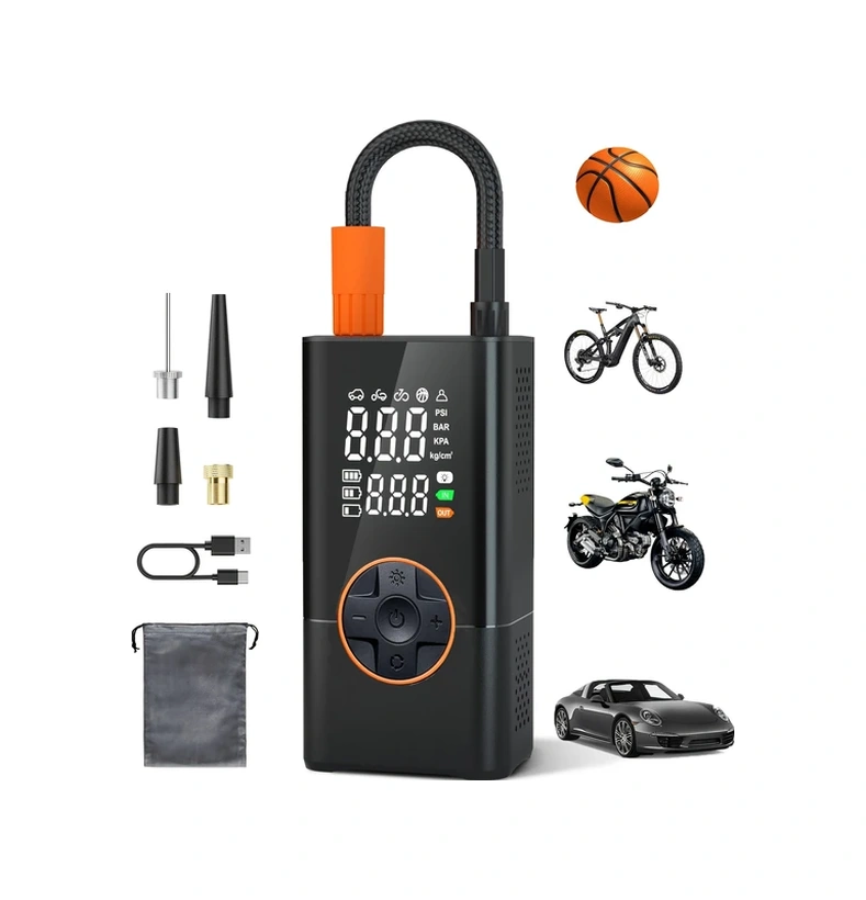 Oldfriend 20000mah Portatif Şarjlı Inflator Lastik Pompası 150psı Araba Bisiklet Motor