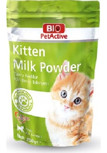 Bio Petactive Kitten Milk Powder Yavru Kedi Süt Tozu 200 Gr.