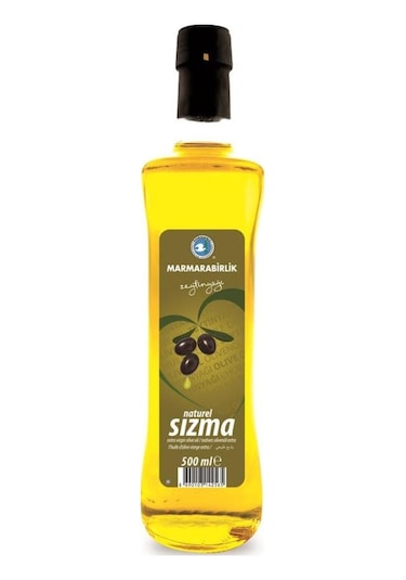 Marmarabirlik Naturel Sızma Zeytinyağı Cam 500 ML