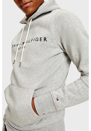 Tommy Hilfiger Erkek Sweat Mw0mw10752 501 Gri Gri Tommy Hilfiger Erkek Sweat Mw0mw10752 501 Gri Gri